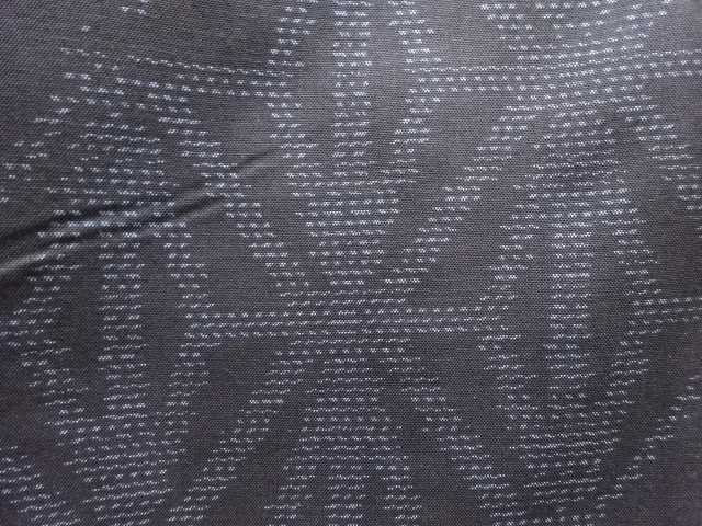 JAPANESE KIMONO / ANTIQUE KIMONO / SILK / DORO OSHIMA TSUMUGI / WOVEN ASANOHA